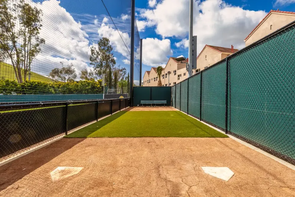 New warm-up area for Concordia Eagles softball players