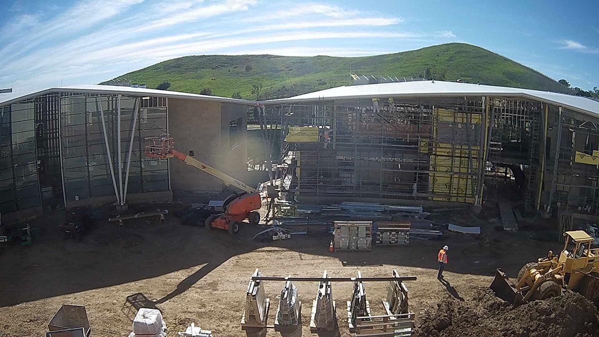 Borland-Manske Center Construction Timelapse